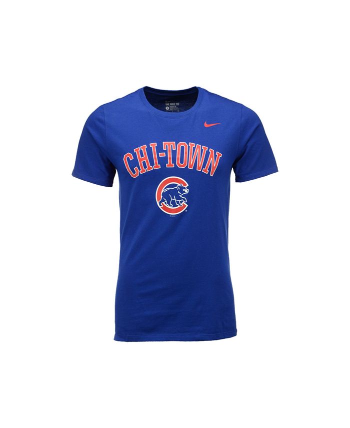 Nike Men's Chicago Cubs Local Phrase T-Shirt - Macy's