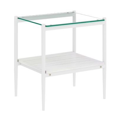 Tempered Glass End Table (Set of 2)