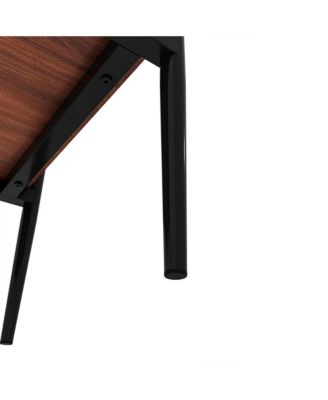 Rectangle End Table set (2), Glass Top