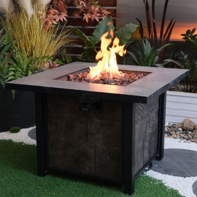 Streamdale 500k BTU Square Gas Fire Table with Cover