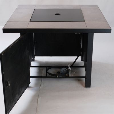 Streamdale 500k BTU Square Gas Fire Table with Cover