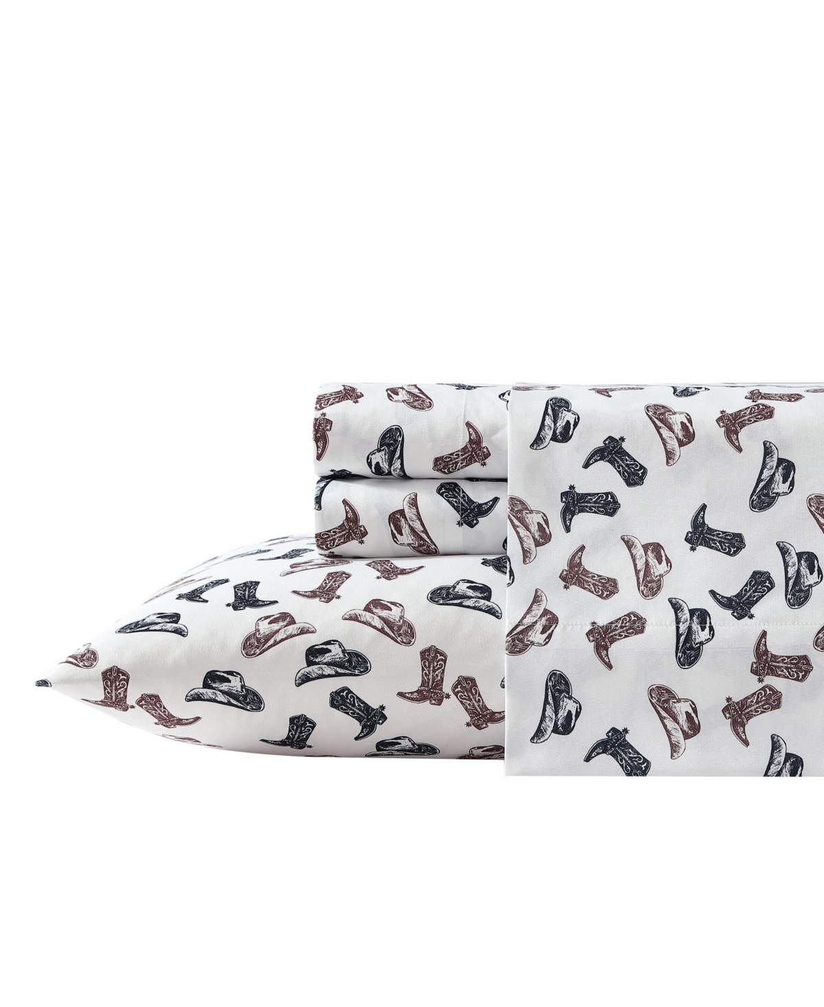 Wrangler Closeout!  Microfiber 4-pc. Sheet Set, Full In Boots N Hats