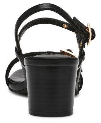 Women's Mackenzie Strappy Buckle Block Heel Dress Sandals