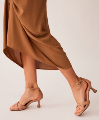 Women's Joss Square Toe Ankle Strap Dress Sandals