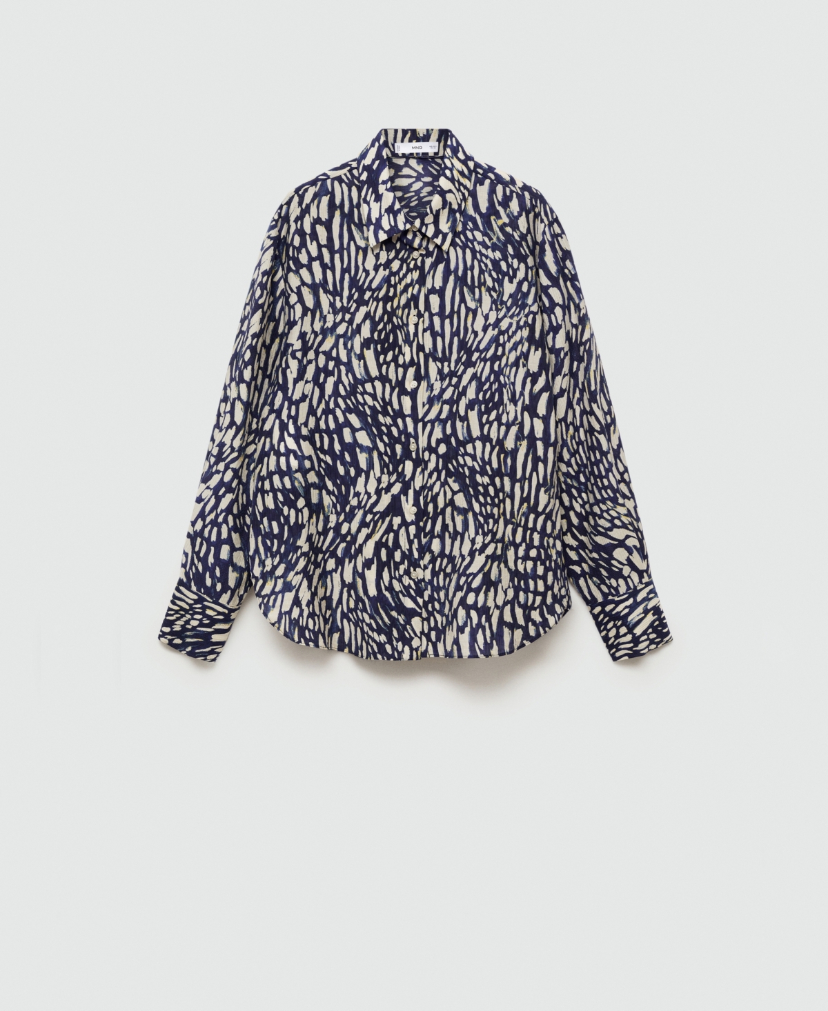 Mango Women's Lyocell Printed Shirt