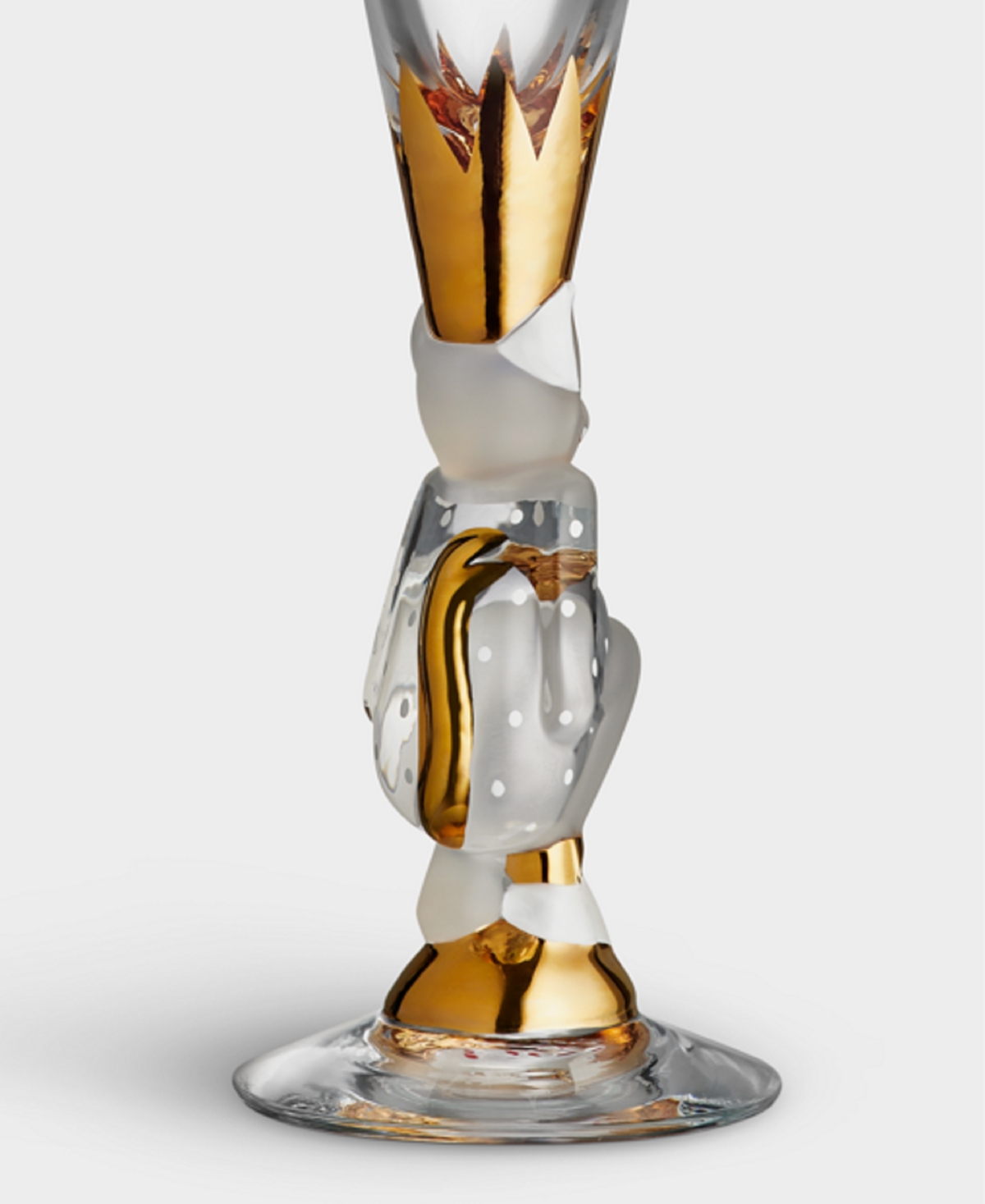 Orrefors Sparkling Devil Champagne Flute In Clear