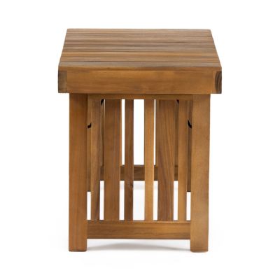 Streamdale Acacia Wood Foldable Side Table Durable, Stylish, And Space-Saving