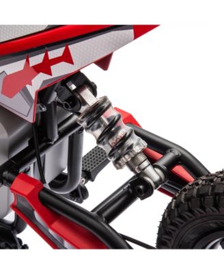 36V Electric mini dirt motorcycle for kids,350w xxxl motorcycle, Stepless variable speed drive, Disc brake, No chain, Steady acceleration, horn, power display, rate display,176 pounds for 50m or more,