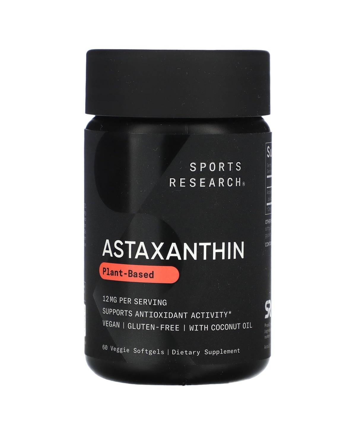 Astaxanthin 12 mg - 60 Veggie Softgels