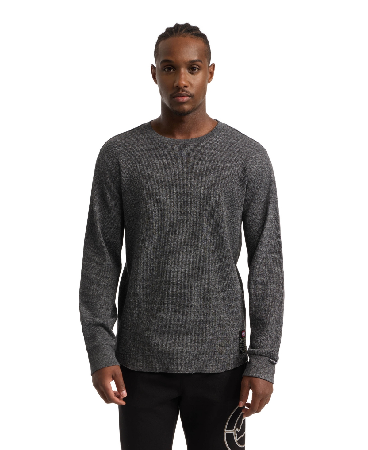 Ecko Unltd Men's Pinch Me Thermal T-shirt In Black