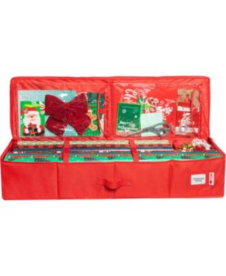 Wrapping Paper Storage Container. Fits up to 27 Rolls 1.37" Diam.