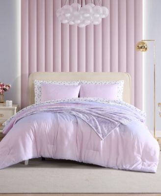 Betsey Johnson Ombre Reversible 6-Pc. Comforter Set, Twin - Macy's