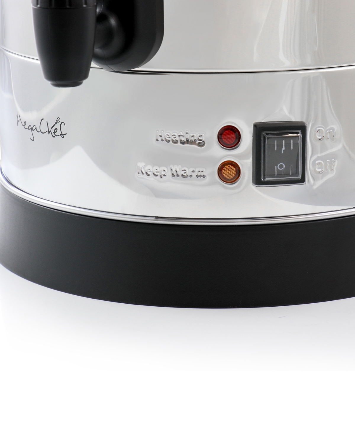 Megachef 100 Cup Stainless Steel Coffee Urn In Silver