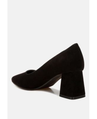 Malai Block Heel Pumps
