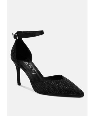 Womens Wanda Pearls & Sequins Embellished Stiletto Sandals