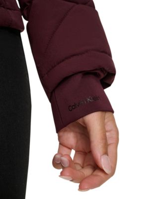 Womens Side-Panel Hooded Packable Puffer Coat, Created for Macys