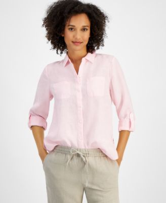 Women's 100% Linen Shirt