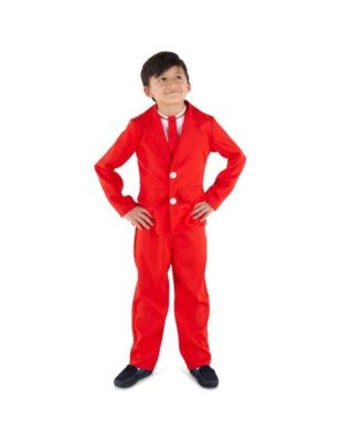Kids Jacket, Pants & Necktie Party Suit Set
