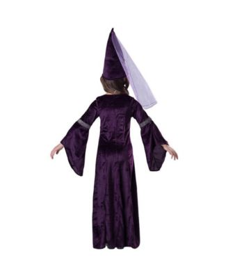 Toddler Medieval Princess Dress & Hat Costume Set