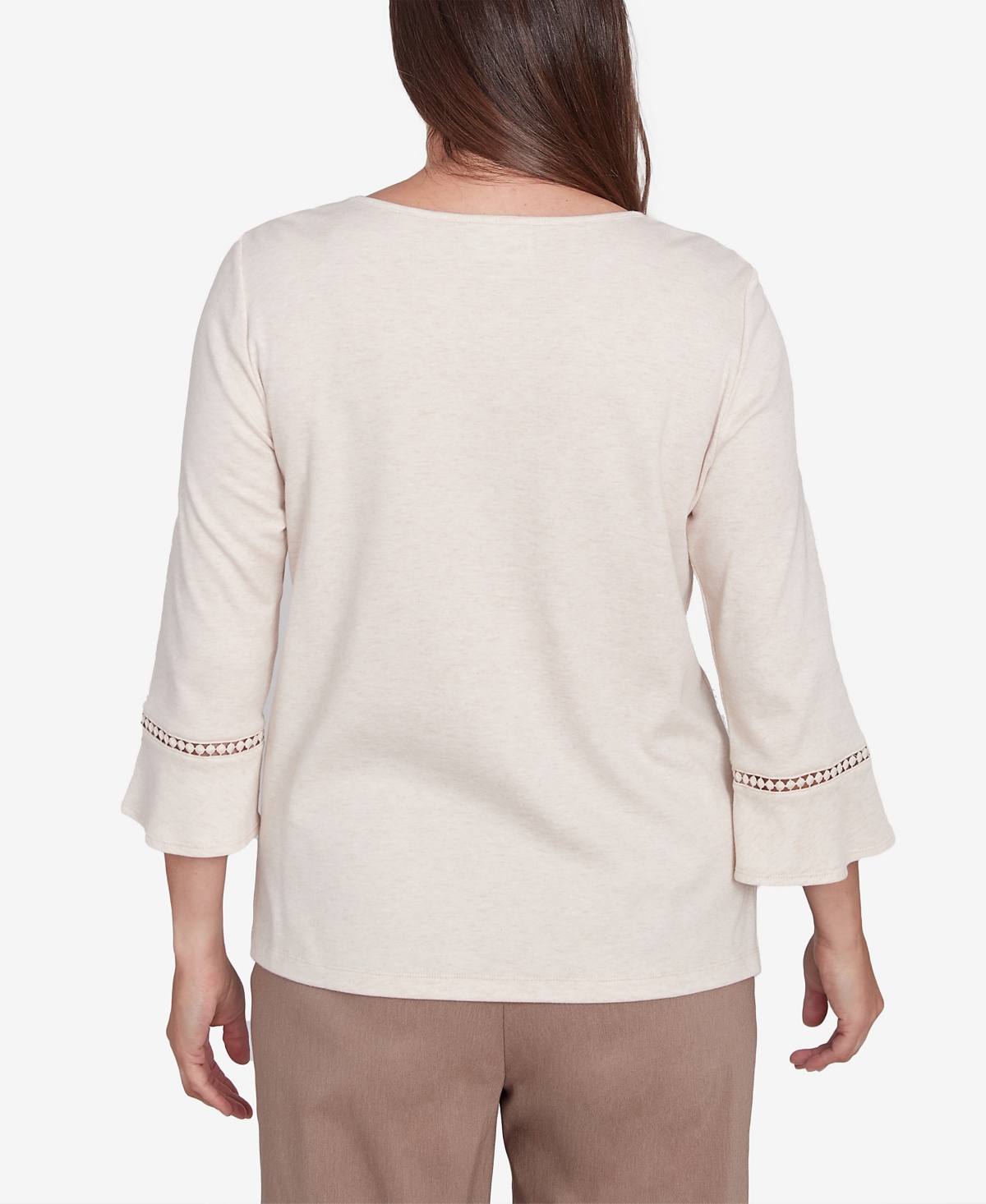 Alfred Dunner Petite Telluride Telluride Center Embroidered Floral Top