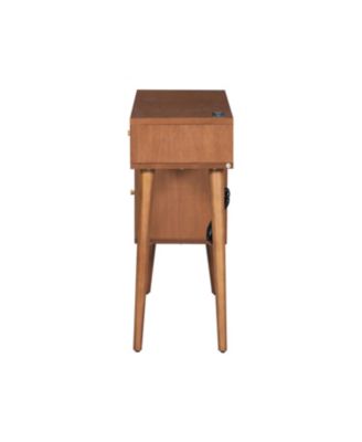  Bohemian Vanity Set with Charging Station, Stool, & 3 Storage Drawers