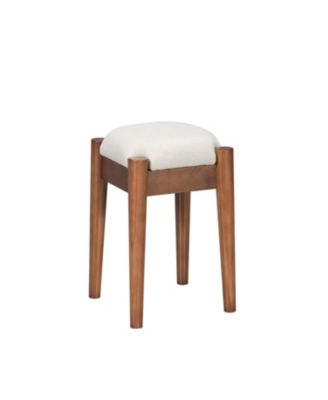  Bohemian Vanity Set with Charging Station, Stool, & 3 Storage Drawers