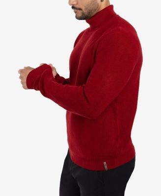 Men's Ribbed Turtle Neck Sweater