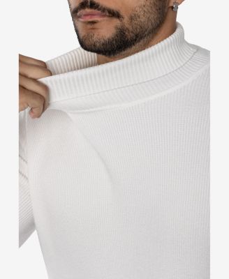 Men's Ribbed Turtle Neck Sweater