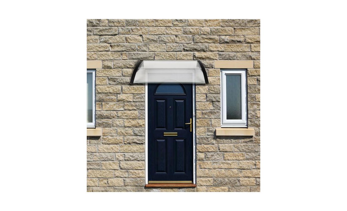 Slickblue Household Application Door & Window AwningsHolder - Black