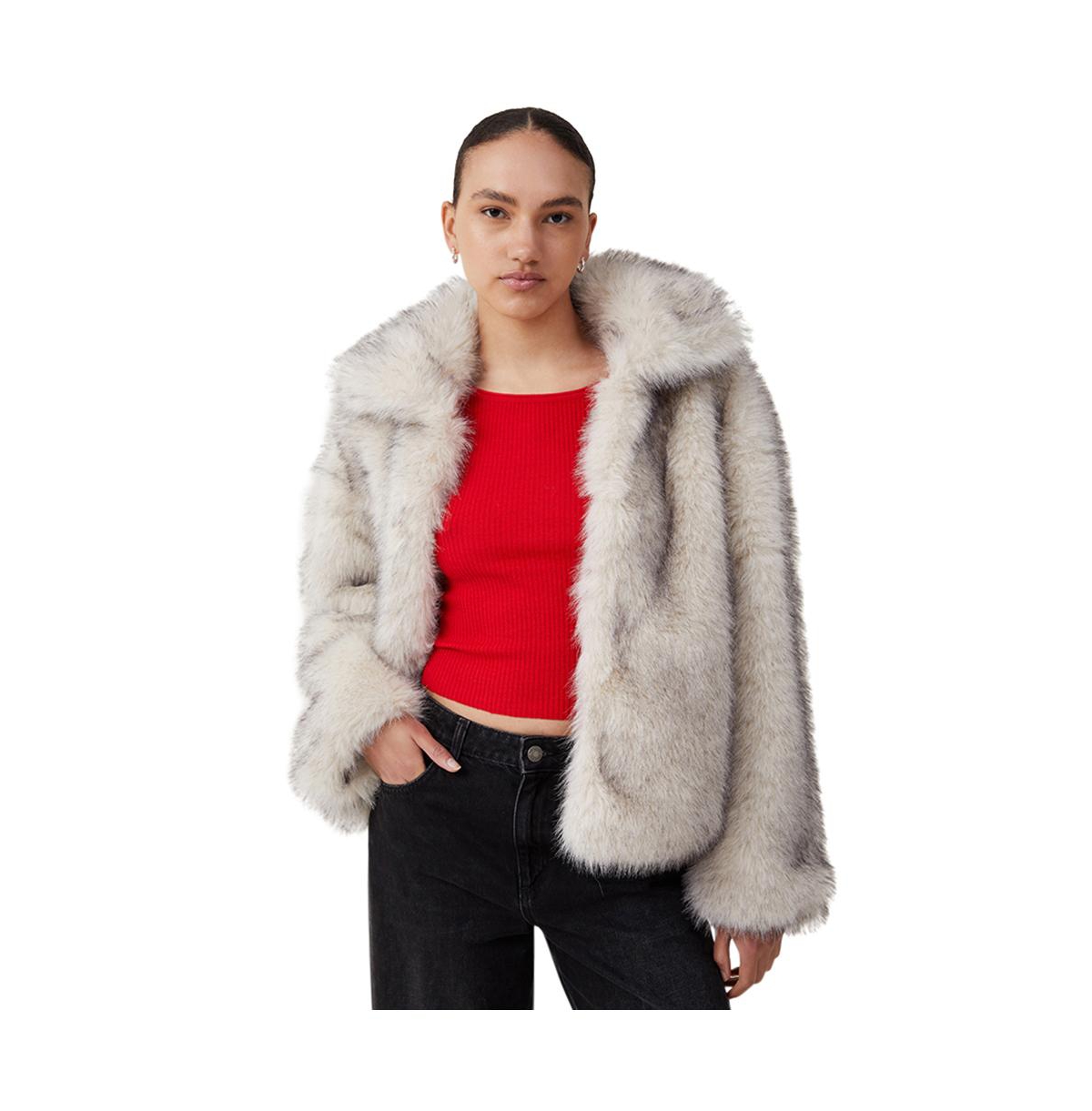 Cotton On Women's Mimi Faux Fur Jacket