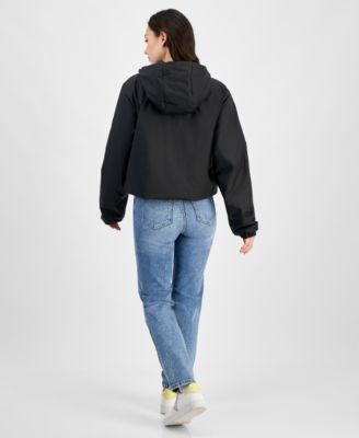 Women's Lohja Padded Hooded Short Rain Coat