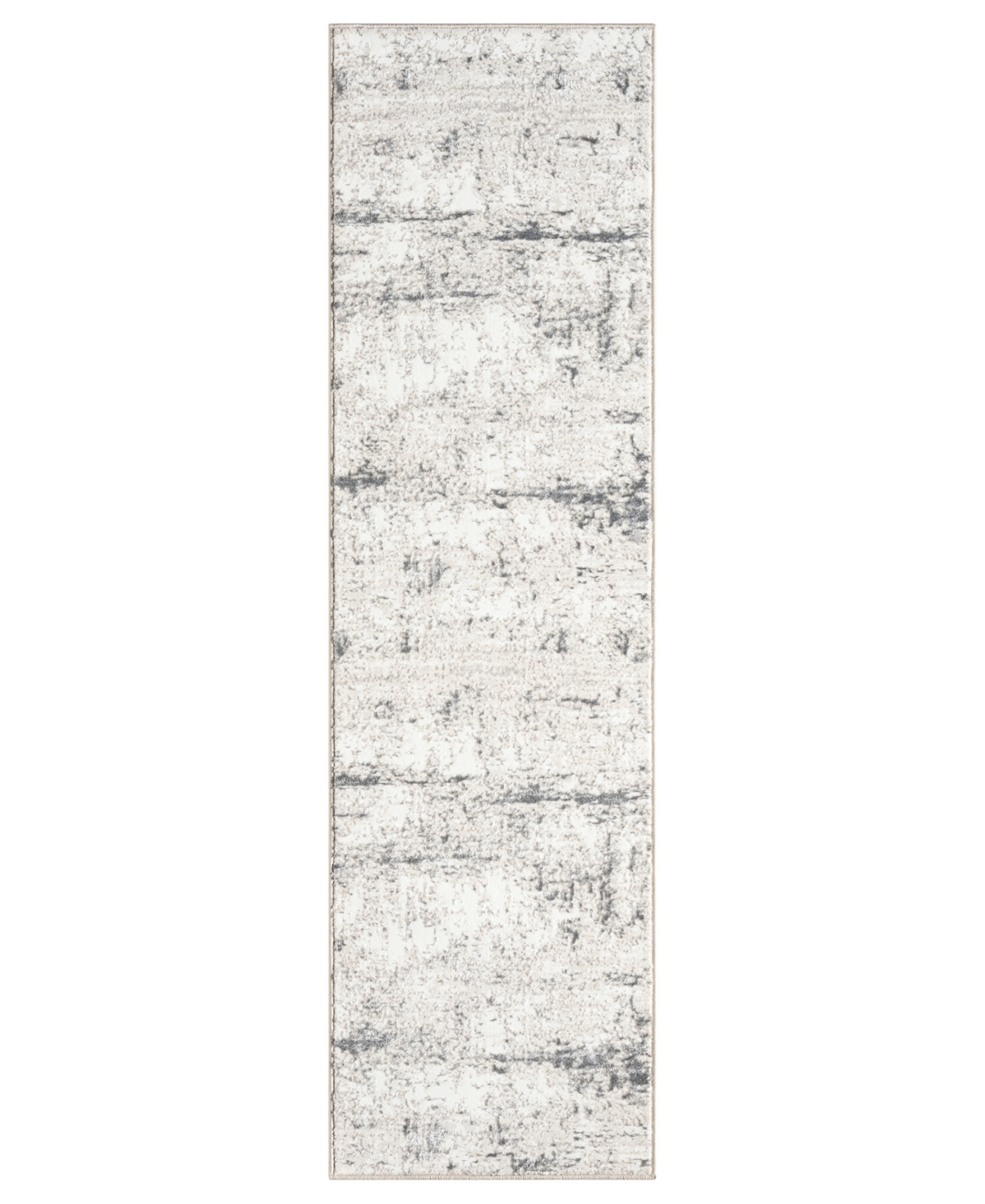 Lr Home Atlas Ant-053 2'x7' Runner Area Rug In Beige,gray