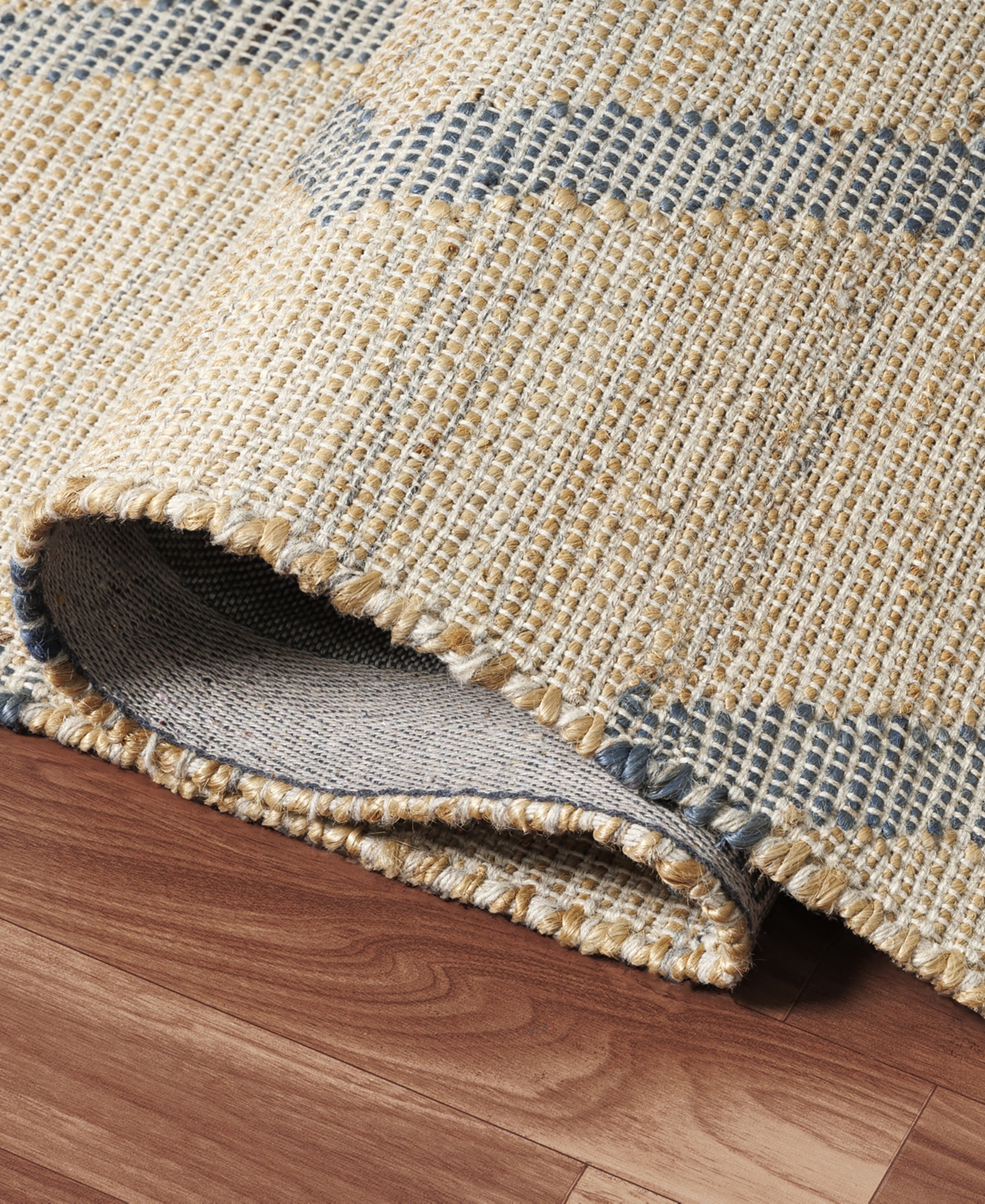 Lr Home Xanda Wil-575 7'9"x9'9" Area Rug In Blue,tan
