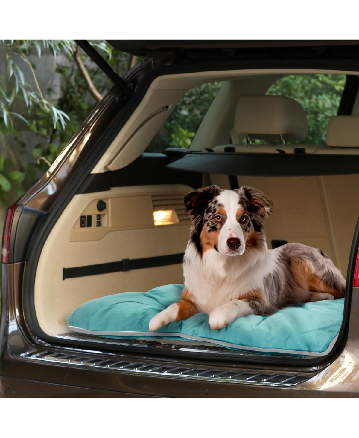 Co-Pilot Waterproof Dog Bed, Chew Proof Pet Bed, Durable Outdoor Mat for Dogs, Heavy Duty, Ideal for Travel