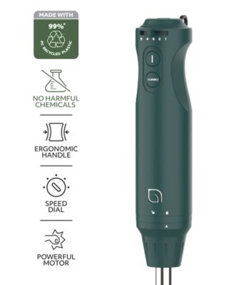 5-Speed Immersion Hand Blender with Turbo Mode - Powerful Blending for Smoothies, Soups, and Baby Food