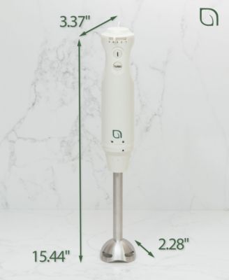 5-Speed Immersion Hand Blender with Turbo Mode - Powerful Blending for Smoothies, Soups, and Baby Food