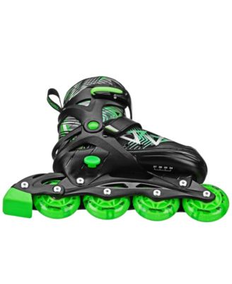 Stryde Lighted Boy's Adjustable Inline Skates Small (11-1)