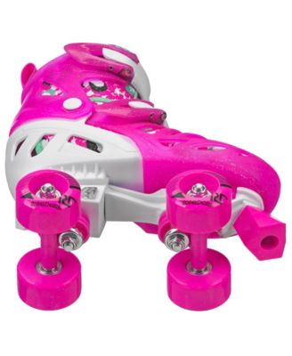 Trac Star Girl's Adjustable Roller Skates Large (3-6)