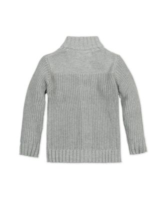 Baby Boys Long Sleeve Mock Neck Cardigan