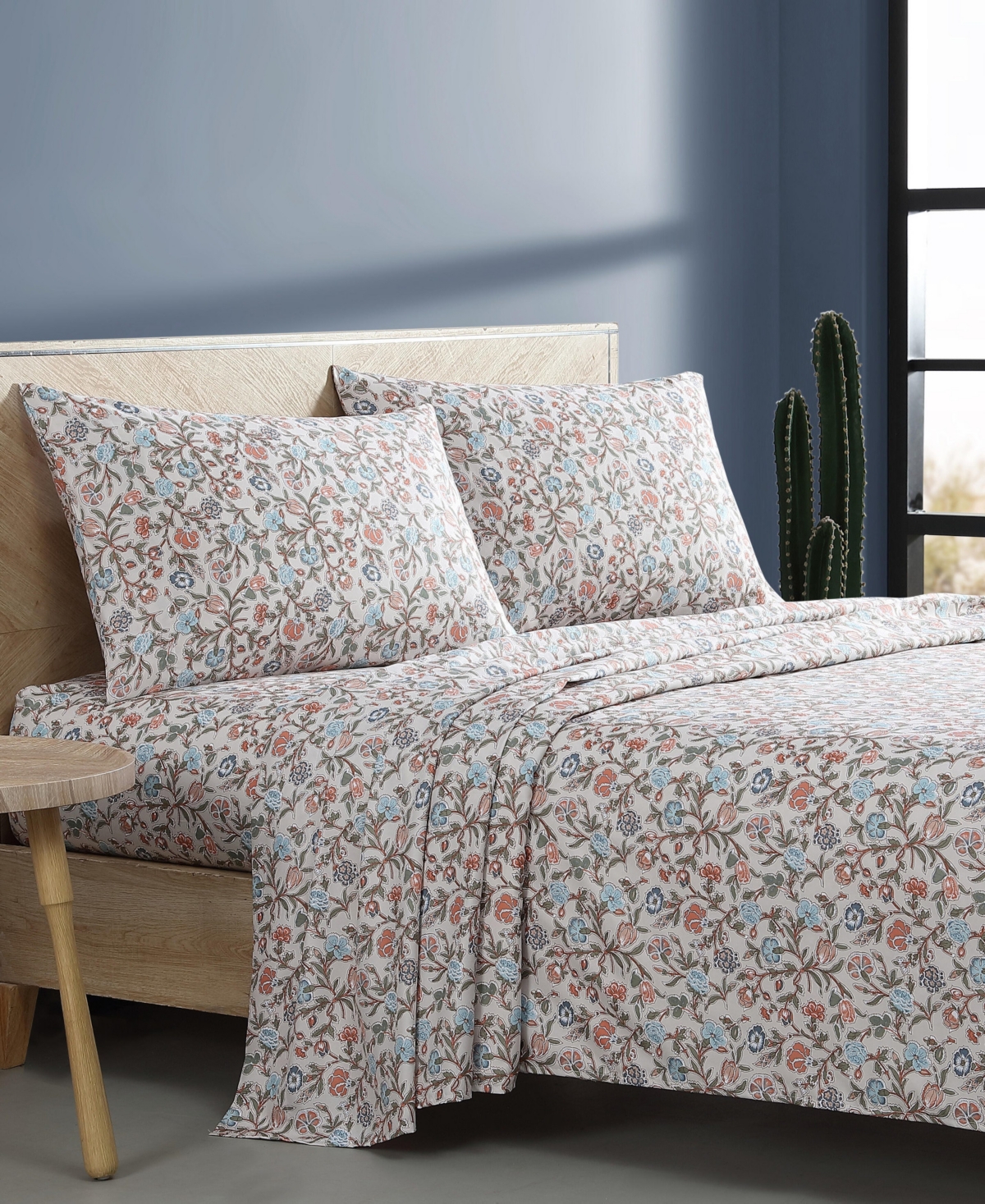 Wrangler Closeout!  Microfiber 4-pc. Sheet Set, Queen In Westward Floral