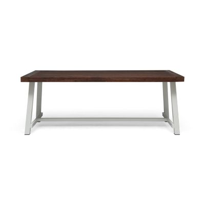 Streamdale Acacia & Metal Outdoor Dining Table for 8