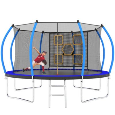 14ft Trampoline with Enclosure for Kids
