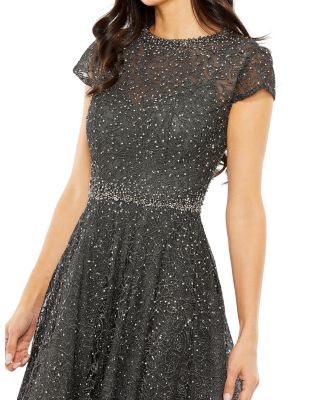 Women's Embellished A Line Dress