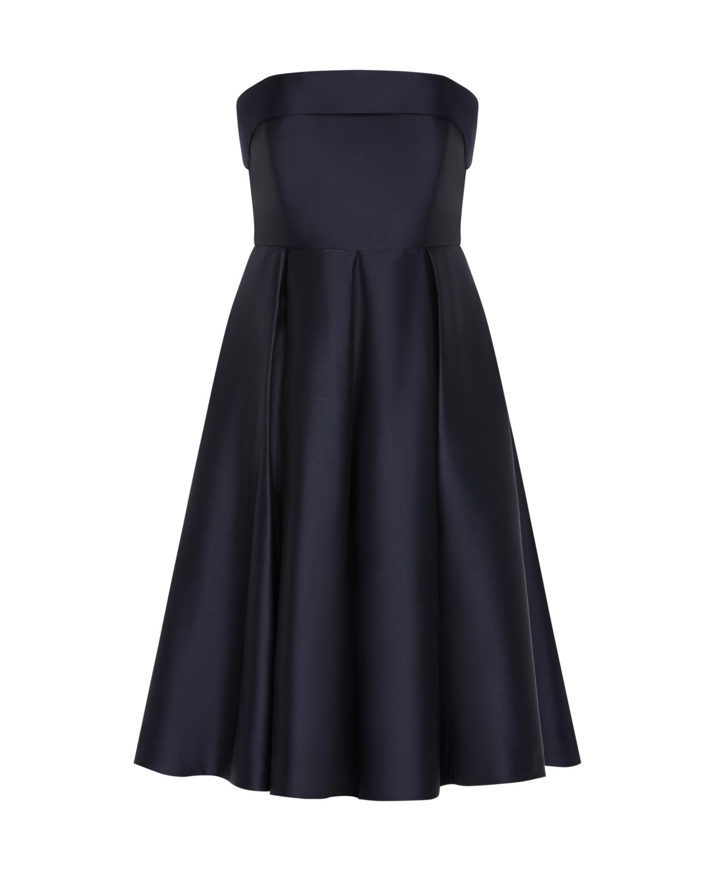 Женское платье CITY CHIC Tiffany Strapless Midi, цвет: Тёмно-синий — фото 3