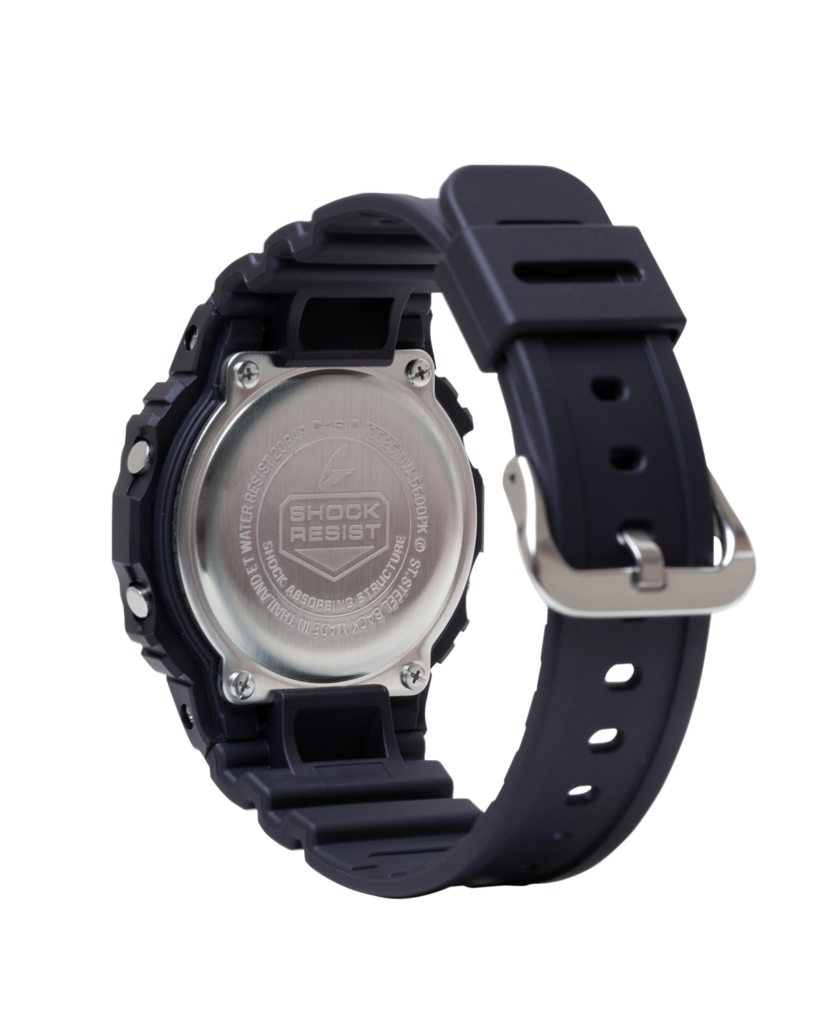 G-SHOCK MEN'S BLACK BREAST CANCER AWARENESS RESIN WATCH, 48.9MM, DW5600PK-1 