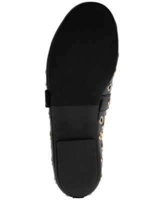 Jeffrey Campbell Holed Grommetted Mary-Jane Flats - Macy's