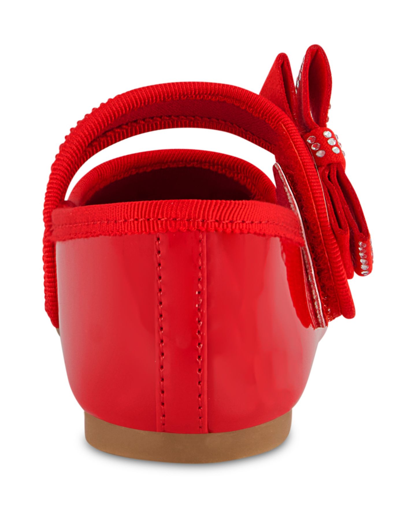 Балетки Jessica Simpson Amy Crystal Bow Ballet Flat для девочек-малышей, цвет: Золотой — фото 11
