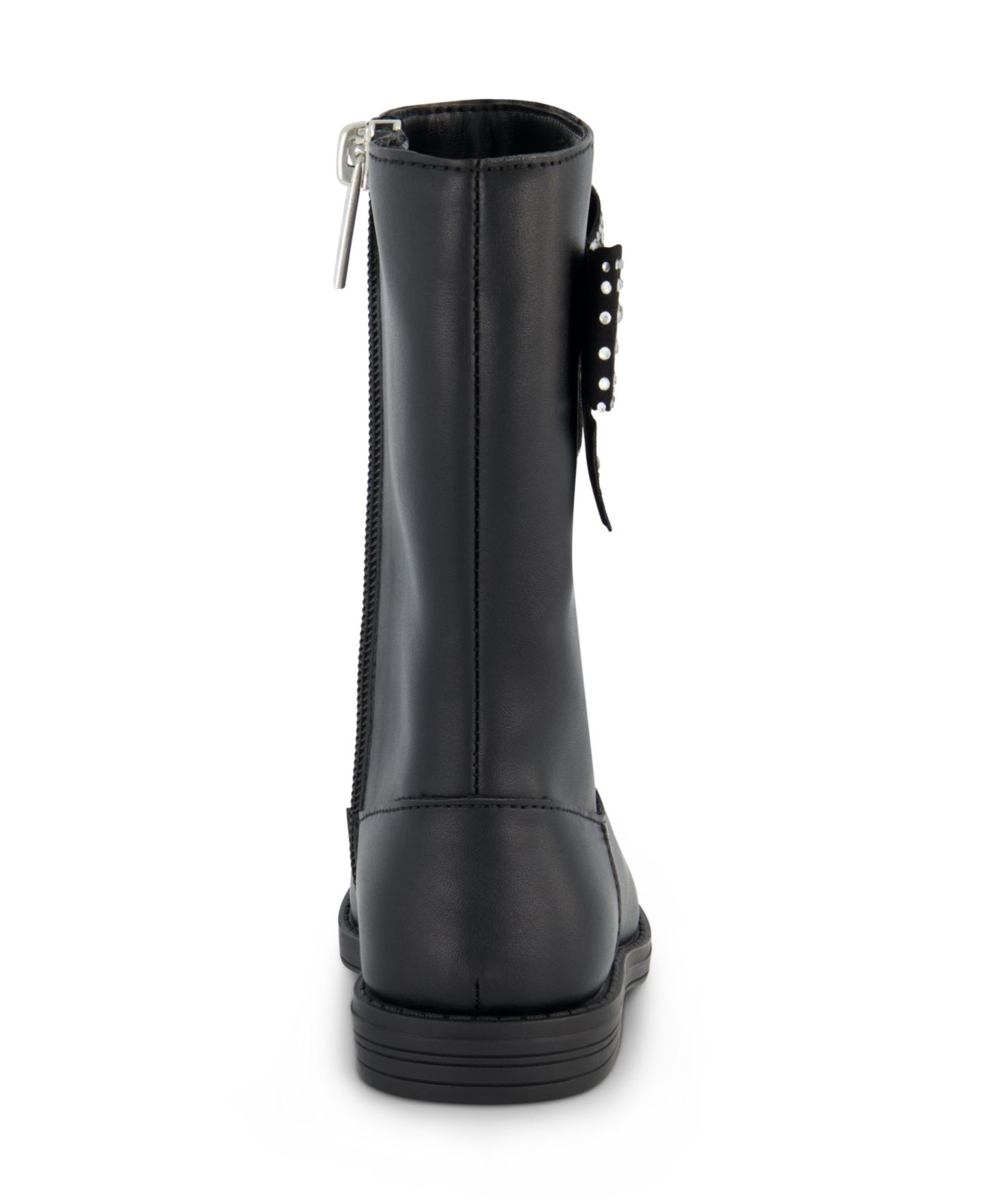 Ботинки Jessica Simpson Evie Ribbon Riding Boot для девочек-малышей, цвет: Чёрный — фото 3