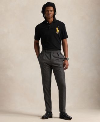 Polo Ralph Lauren Men's Classic-Fit Big Pony Mesh Polo Shirt - Macy's