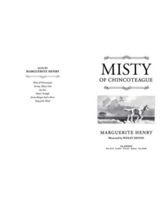 Misty of Chincoteague: Special Edition by Marguerite Henry